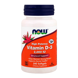 Vitamin D3 2000 240 Капсул, 8990 тенге